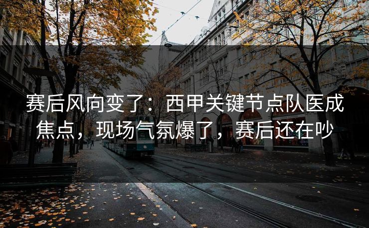 赛后风向变了：西甲关键节点队医成焦点，现场气氛爆了，赛后还在吵  第1张